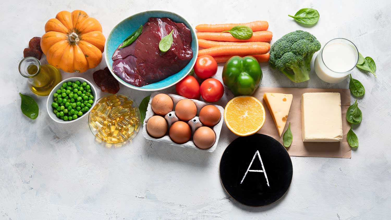 Vitamin A Lebensmittel: Nahrungsmittel, die reich an Vitamin A sind und die Gesundheit fördern.